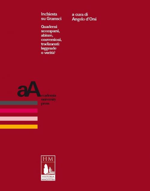 Cover of the book Inchiesta su Gramsci by Collectif, Accademia University Press