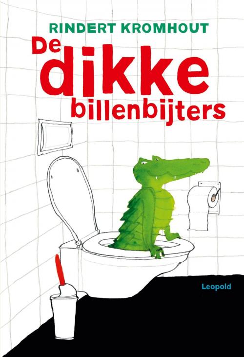 Cover of the book De dikke billenbijters by Rindert Kromhout, WPG Kindermedia