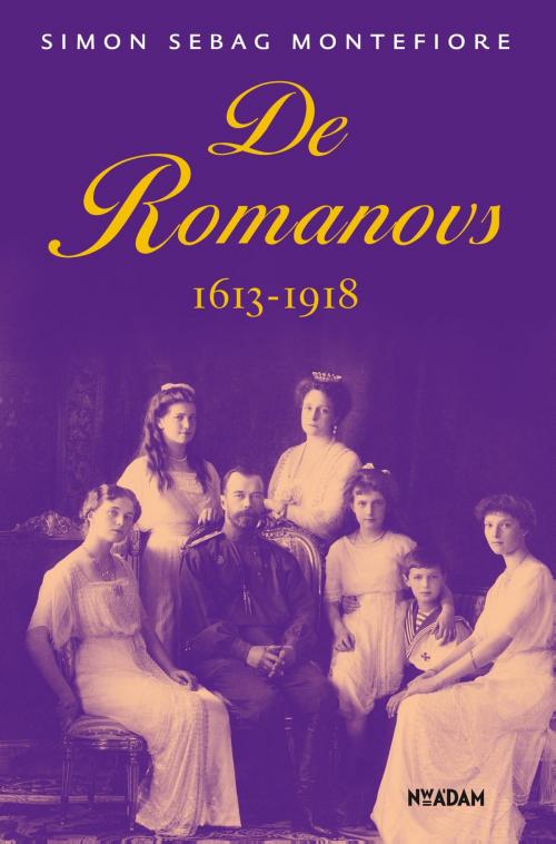 Cover of the book De romanovs by Simon Montefiore, Nieuw Amsterdam