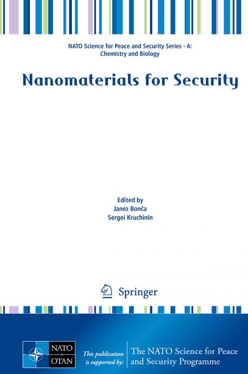Cover of the book Nanomaterials for Security by , Springer Netherlands
