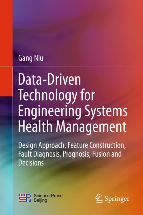 Cover of the book Data-Driven Technology for Engineering Systems Health Management by Gang Niu, Springer Singapore
