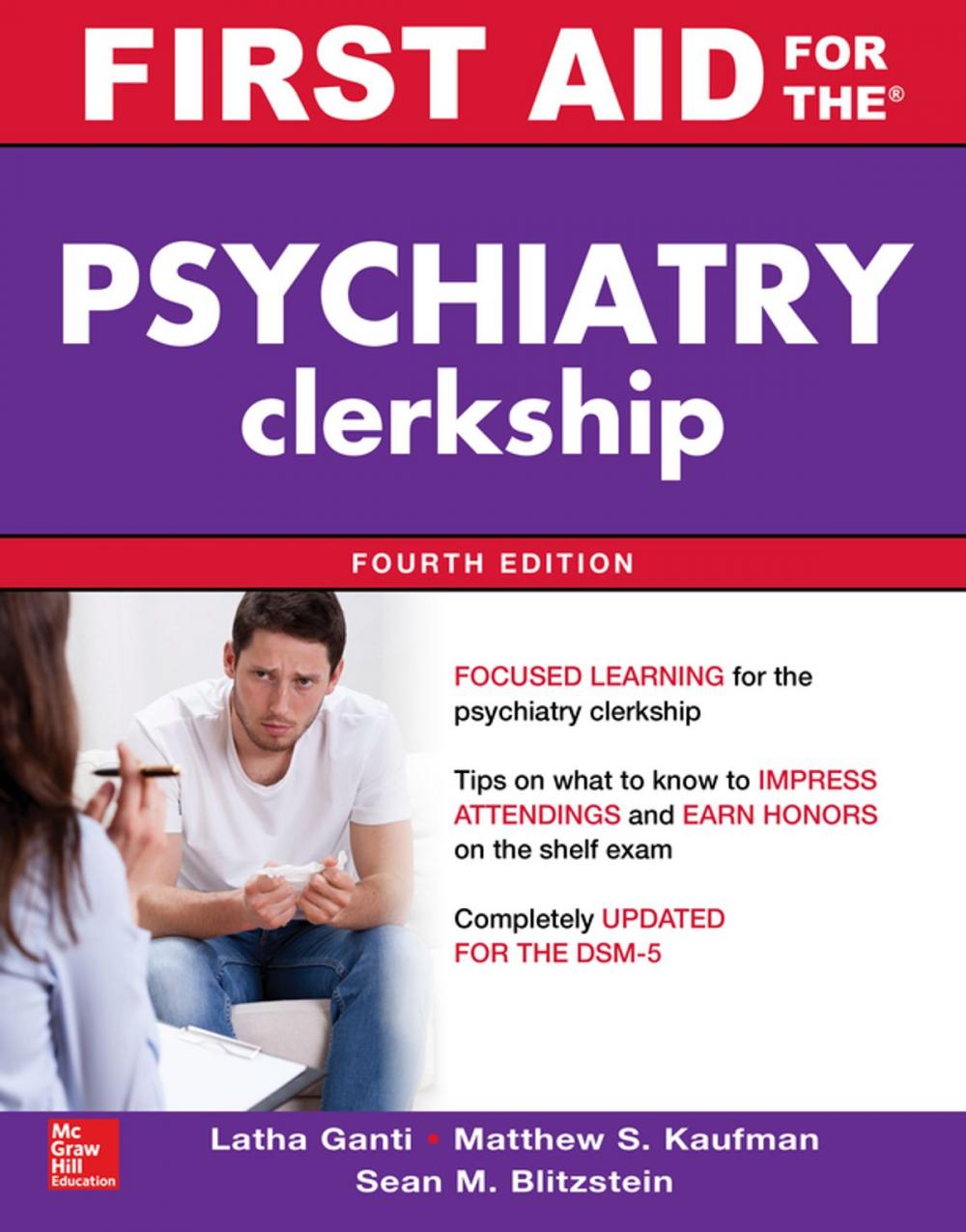Big bigCover of First Aid for the Psychiatry Clerkship, Fourth Edition