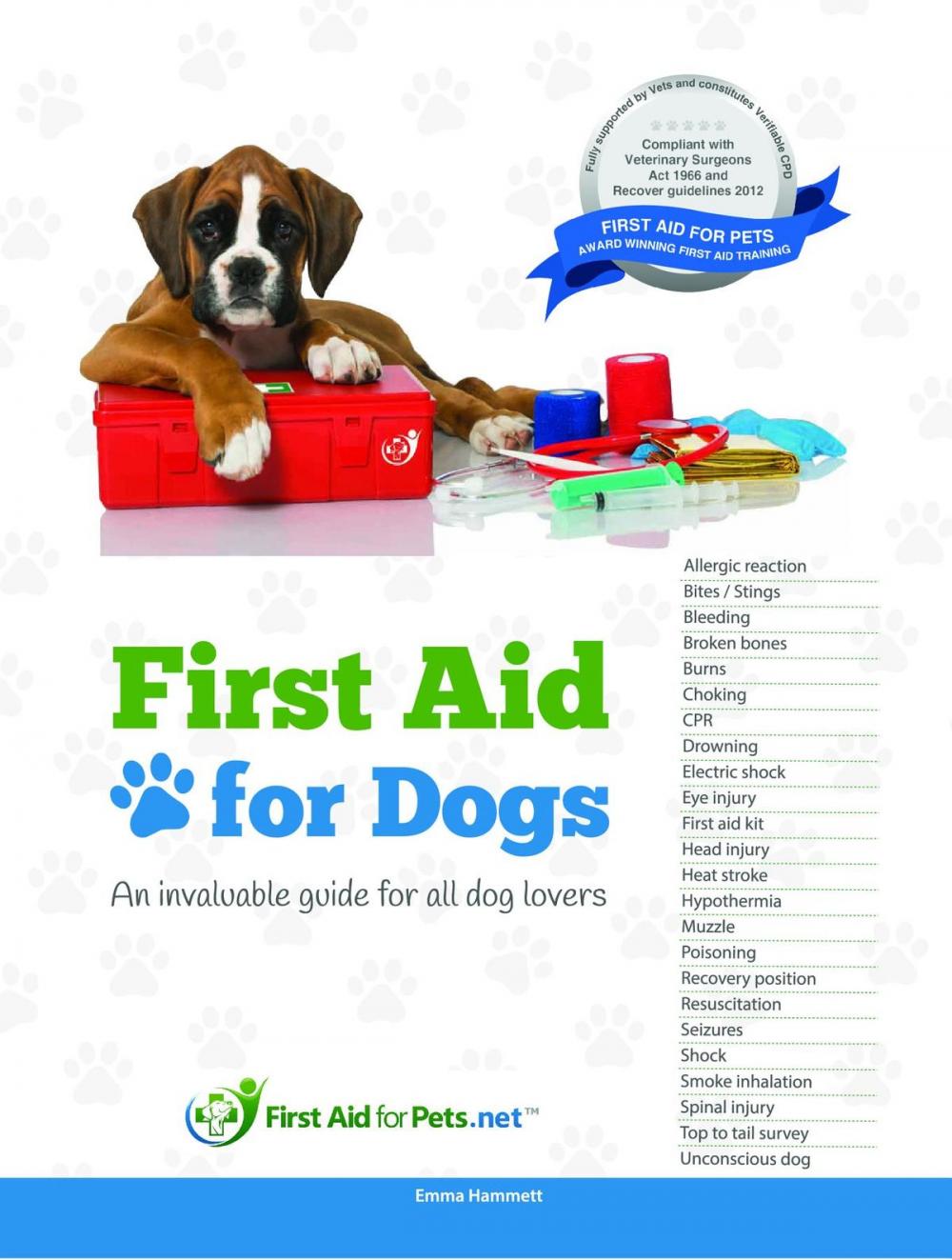 Big bigCover of First Aid for Dogs