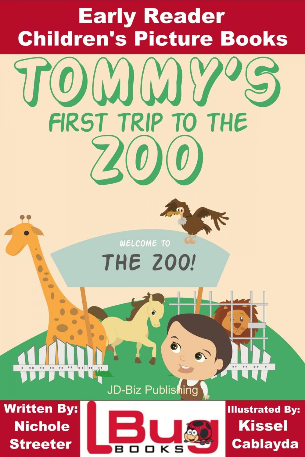 Big bigCover of Tommy's First Trip to the Zoo: Early Reader - Children's Picture Books