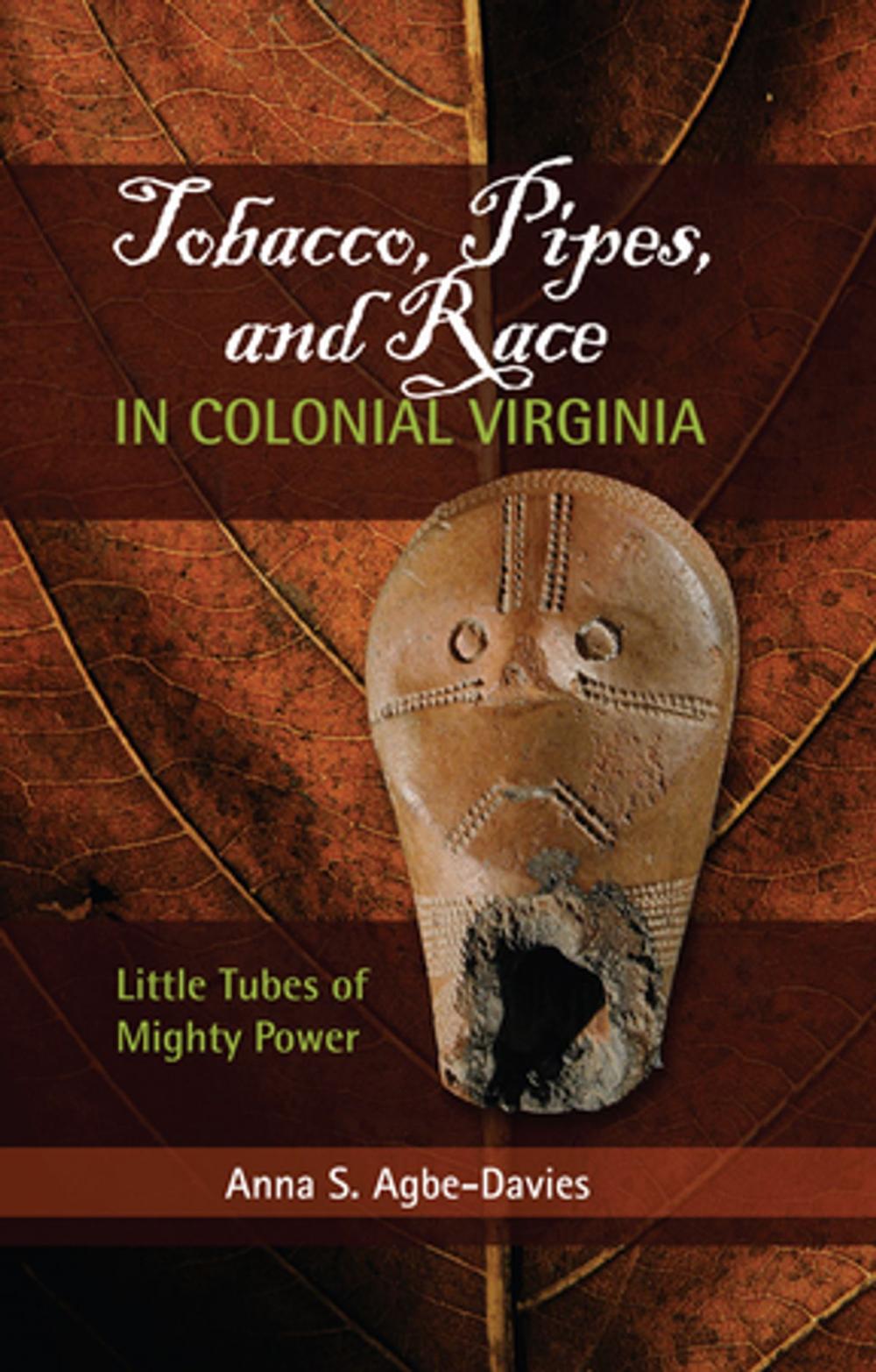 Big bigCover of Tobacco, Pipes, and Race in Colonial Virginia