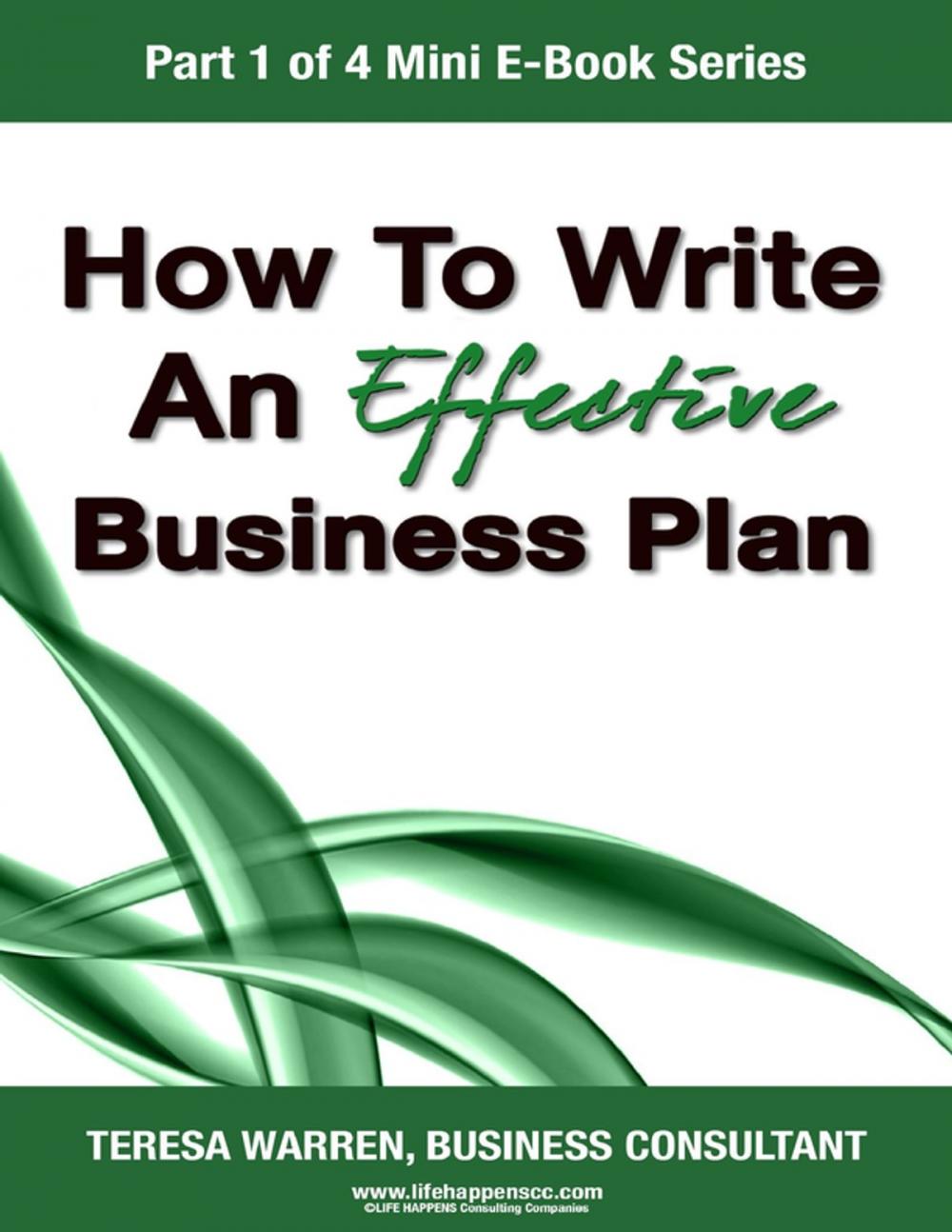 Big bigCover of How to Write an Effective Business Plan