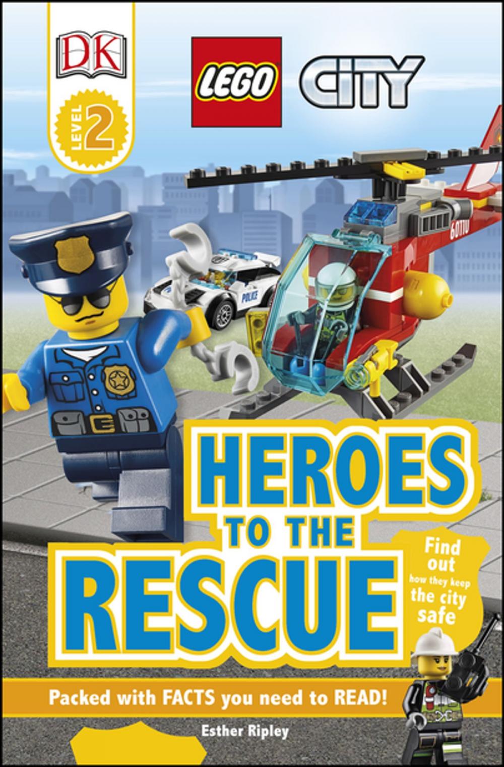 Big bigCover of DK Readers L2: LEGO City: Heroes to the Rescue