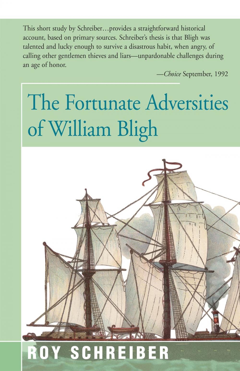 Big bigCover of The Fortunate Adversities of William Bligh