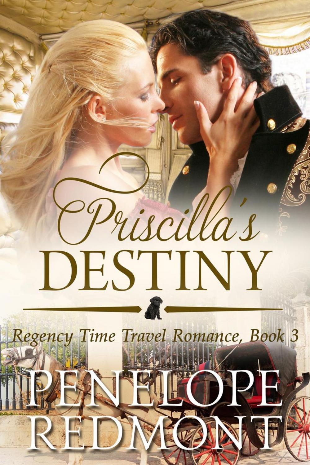 Big bigCover of Priscilla's Destiny: Regency Time Travel Romance, Book 3