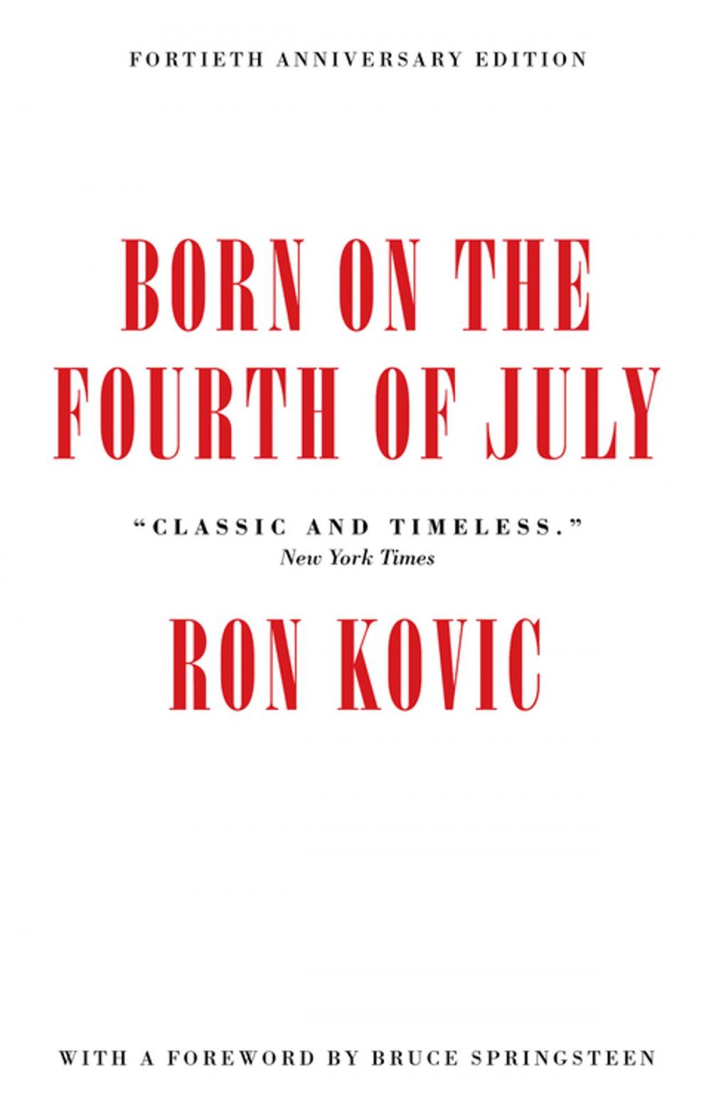 Big bigCover of Born on the Fourth of July