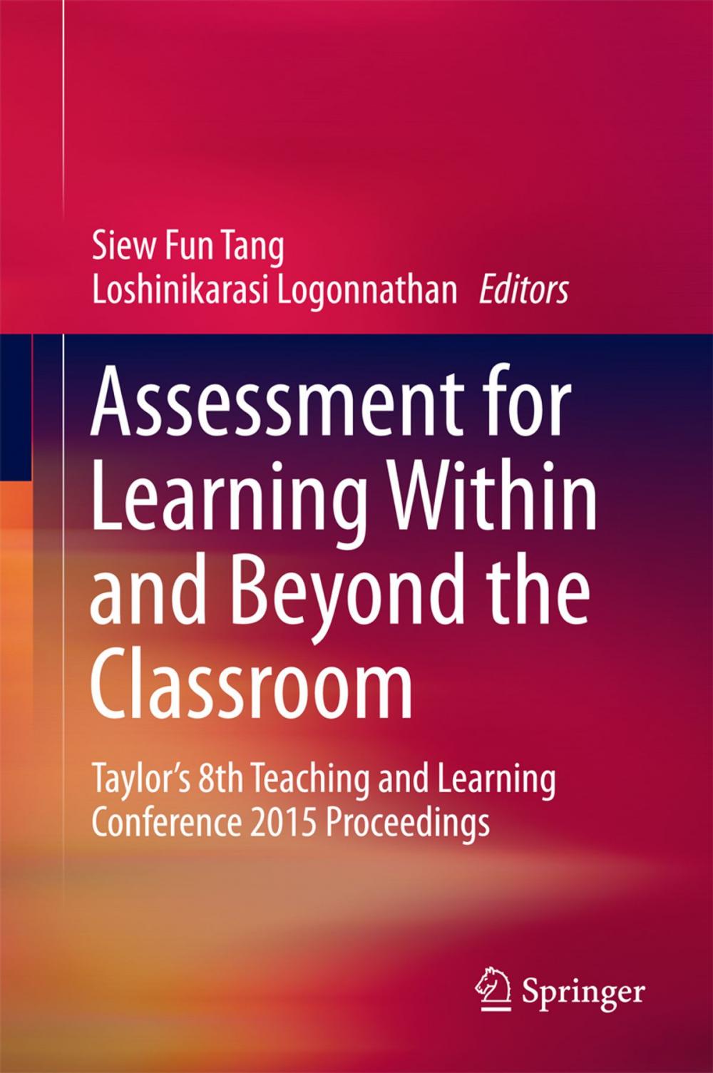Big bigCover of Assessment for Learning Within and Beyond the Classroom