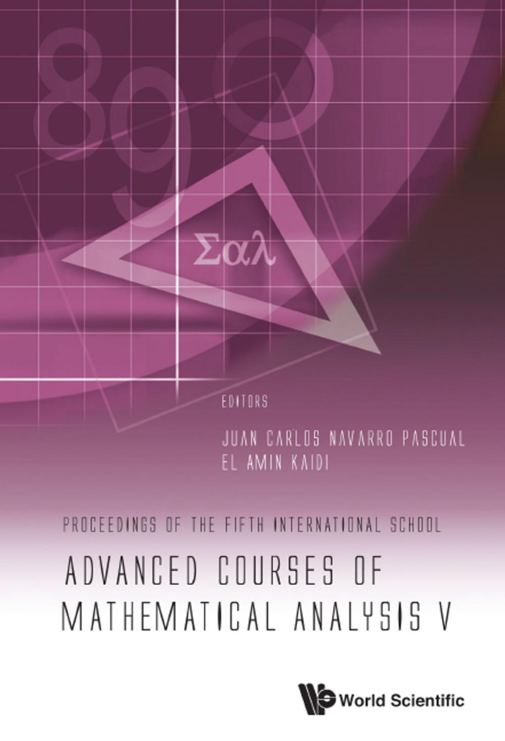 Big bigCover of Advanced Courses of Mathematical Analysis V