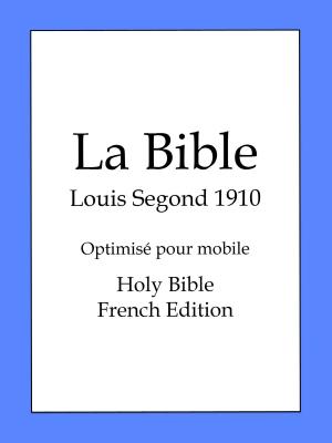 Cover of La Bible, Louis Segond 1910