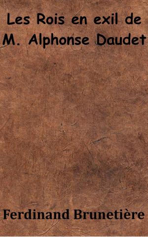 Cover of the book Les Rois en exil de M. Alphonse Daudet by René Descartes