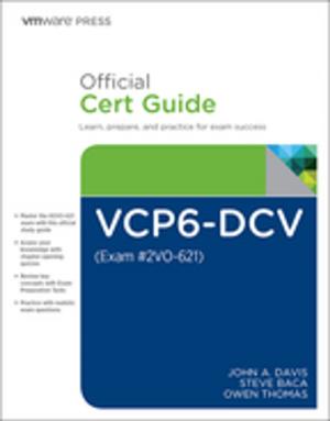 Cover of the book VCP6-DCV Official Cert Guide (Exam #2V0-621) by Doug Winnie