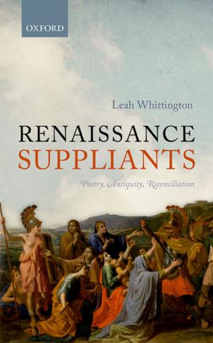 Cover of the book Renaissance Suppliants by Konstantina Zanou