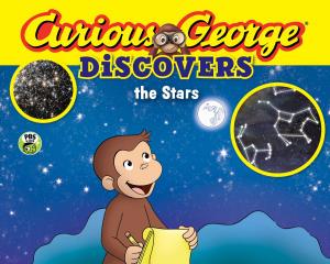 Book cover of Curious George Discovers the Stars