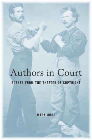 Cover of the book Authors in Court by Jonathan Culler