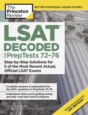 Cover of the book LSAT Decoded (PrepTests 72-76) by Katherine Webber