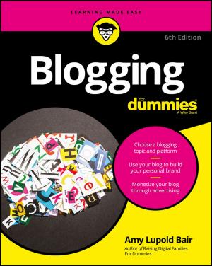 Cover of the book Blogging For Dummies by Veechi Curtis