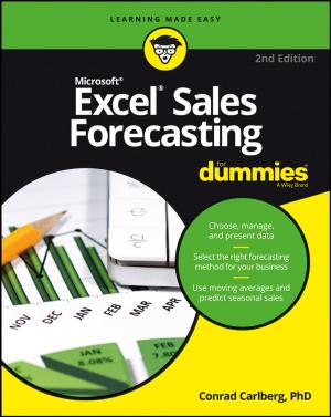 Cover of the book Excel Sales Forecasting For Dummies by Sonia Labatt, Rodney R. White