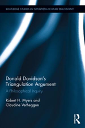Cover of the book Donald Davidson's Triangulation Argument by Anthony Davila