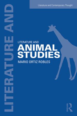 Cover of the book Literature and Animal Studies by Hans-Jörg Busch