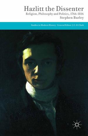 Cover of the book Hazlitt the Dissenter by Professor Christopher Baugh
