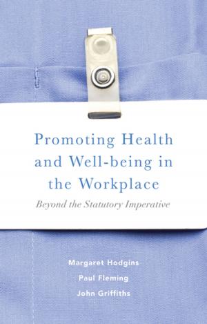 Book cover of Promoting Health and Well-being in the Workplace