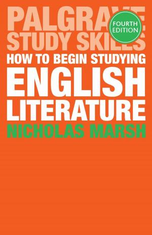 Book cover of How to Begin Studying English Literature