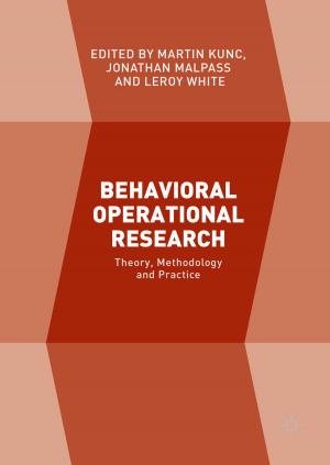 Cover of the book Behavioral Operational Research by ademe