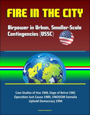 Cover of the book Fire in the City: Airpower in Urban, Smaller-Scale Contingencies (USSC) - Case Studies of Hue 1968, Siege of Beirut 1982, Operation Just Cause 1989, UNOSOM Somalia, Uphold Democracy 1994 by Progressive Management