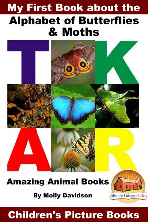 Book cover of My First Book about the Alphabet of Butterflies & Moths: Amazing Animal Books - Children's Picture Books
