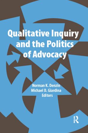 Cover of the book Qualitative Inquiry and the Politics of Advocacy by Anita Pankake