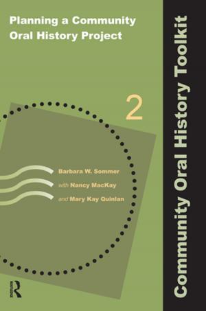 Cover of the book Planning a Community Oral History Project by Michael Mirabito, Barbara Morgenstern