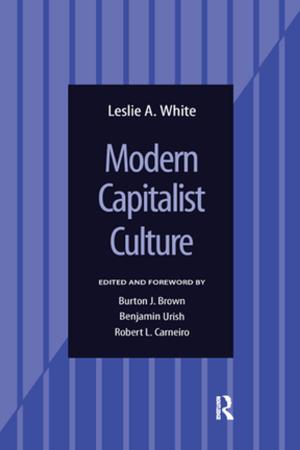 Cover of the book Modern Capitalist Culture by Robert E. Park, Herbert A. Miller