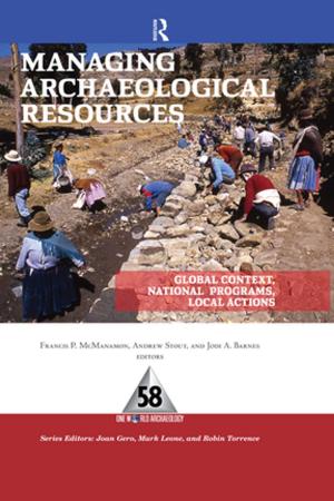 Cover of the book Managing Archaeological Resources by Lyn Dawes, John Foster