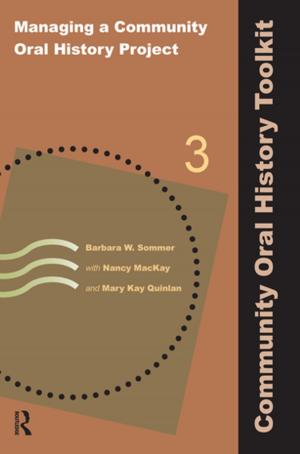 Book cover of Managing a Community Oral History Project