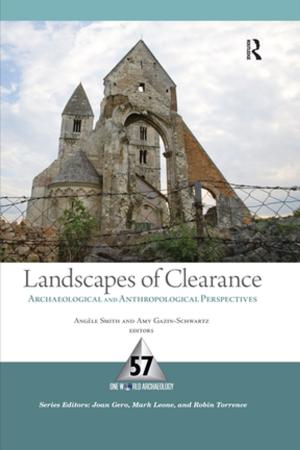 Cover of the book Landscapes of Clearance by Valerie Krips