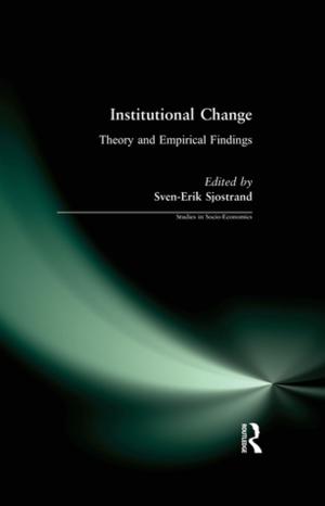 Cover of the book Institutional Change: Theory and Empirical Findings by Anthony H. Birch