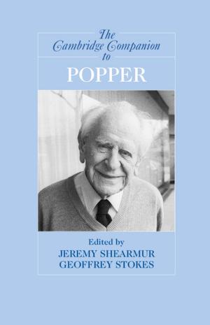 Cover of the book The Cambridge Companion to Popper by Hans Joas, Wolfgang Knöbl