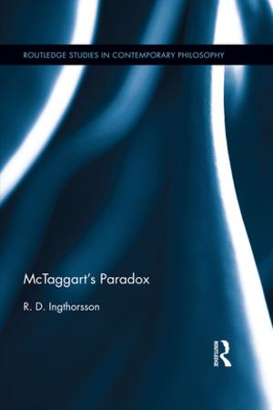 Cover of the book McTaggart's Paradox by Elisabeth J Heard