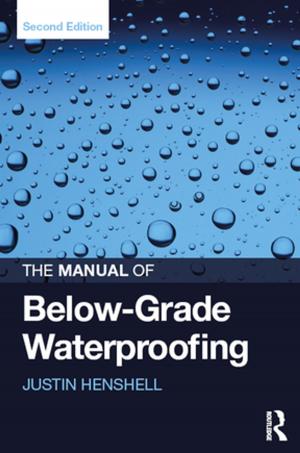 Cover of the book The Manual of Below-Grade Waterproofing by Mona Liza F. Delos Reyes