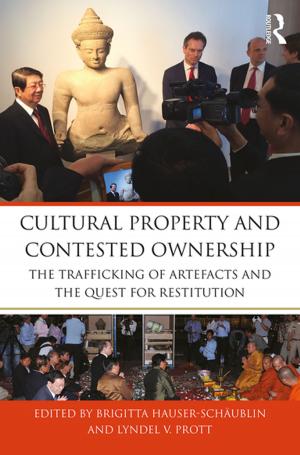 Cover of the book Cultural Property and Contested Ownership by Edward M. Waring