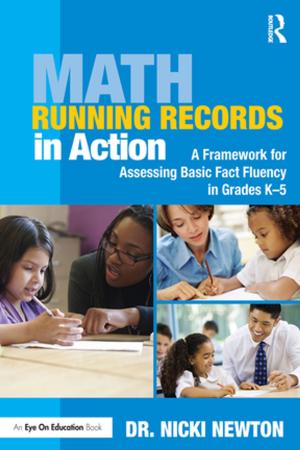 Book cover of Math Running Records in Action