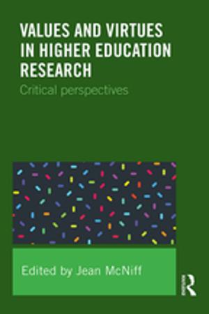 bigCover of the book Values and Virtues in Higher Education Research. by 