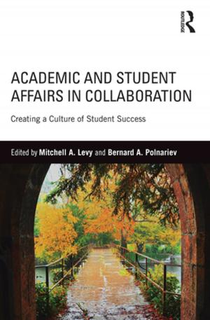 Cover of the book Academic and Student Affairs in Collaboration by Judy Foster