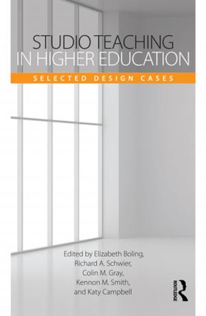 Cover of the book Studio Teaching in Higher Education by Irwin Epstein, Ken Peake, Daniel Medeiros