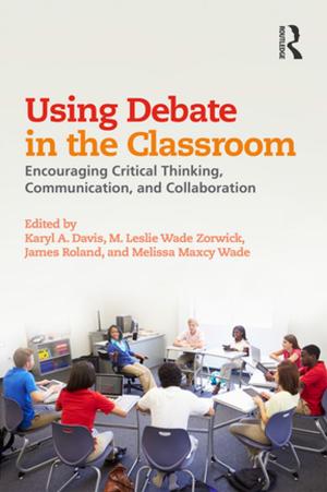 Cover of the book Using Debate in the Classroom by Brian MacWhinney