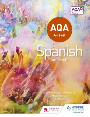 Book cover of AQA A-level Spanish (includes AS)